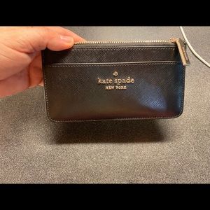 Kate Spade Large Slim Card Holder Black